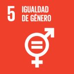 Icono Objetivo Desarrollo Sostenible número 5. Igualdad de Género