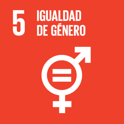Icono Objetivo Desarrollo Sostenible número 5. Igualdad de Género