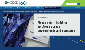OECD Mesa país cooperación 