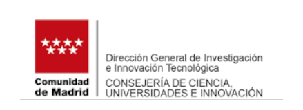 Consejería de Ciencia, Universidades e Innovación Comunidad de Madrid